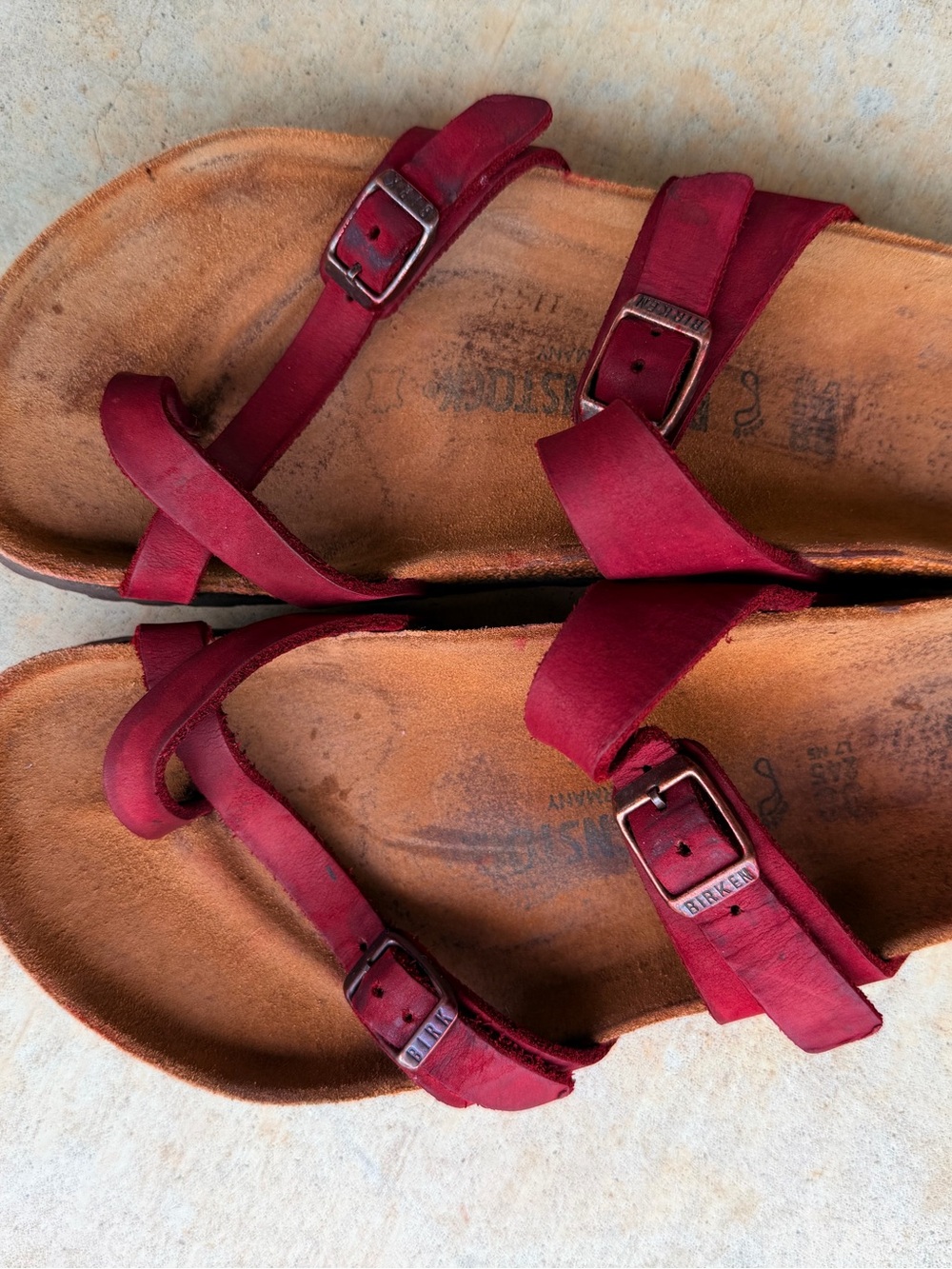 Birkenstock 38 100% Leather